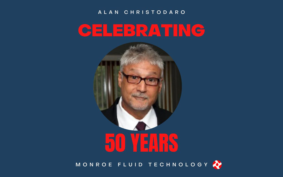 Alan Christodaro Celebrates 50 Years at Monroe Fluid Technology